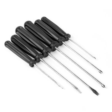 Набор отверток 6 пр.(PH:0х150,1х180,2х200, SL:3.5х150,4.5х200,5х180),в блистере Forsage##Помощник P018K