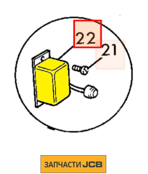 Реле JCB 716/00300