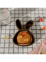 Деревянная менажница "Кролик" из кедра