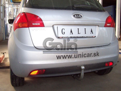 Фаркоп оцинкованный Galia K035C для Kia Venga 2010-2017(паспорт и сертификат в комплекте)(без электрики)