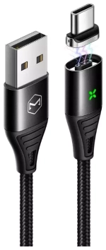 Кабель 1m USB/Lightning 4A CA-6310 магнитный Mcdodo black