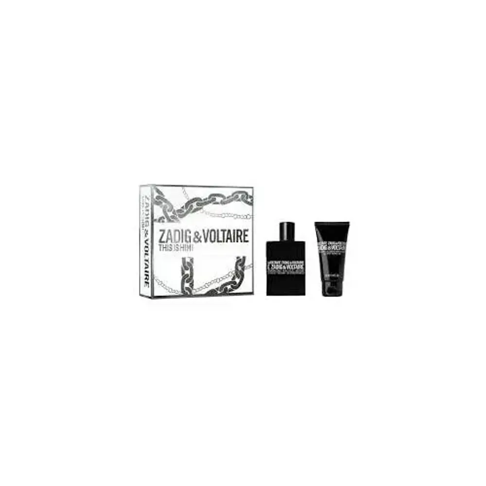 Элегантный мужской парфюм Zadig &amp; Voltaire This is Him! Gift Set с уникальным ароматом и компактной упаковкой.