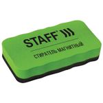 Стиратель магнитный для магнитно-маркерной доски (57х107 мм), упаковка с подвесом, STAFF "Basic", 236750