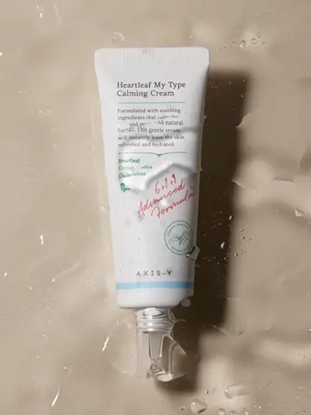 Axis-y Успокаивающий крем-гель с хауттюйнией Heartleaf My-Type Calming Cream 60 мл