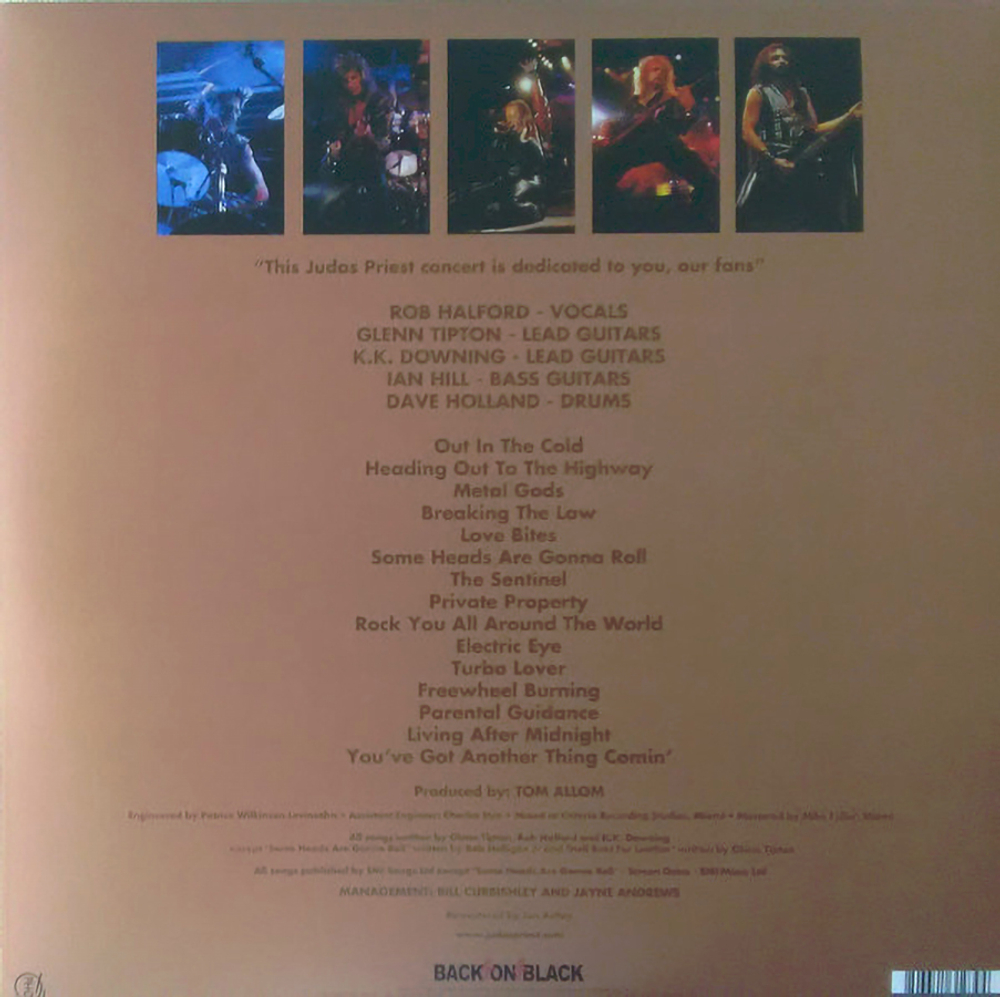 Judas Priest / Priest...Live (Coloured Vinyl)(2LP)