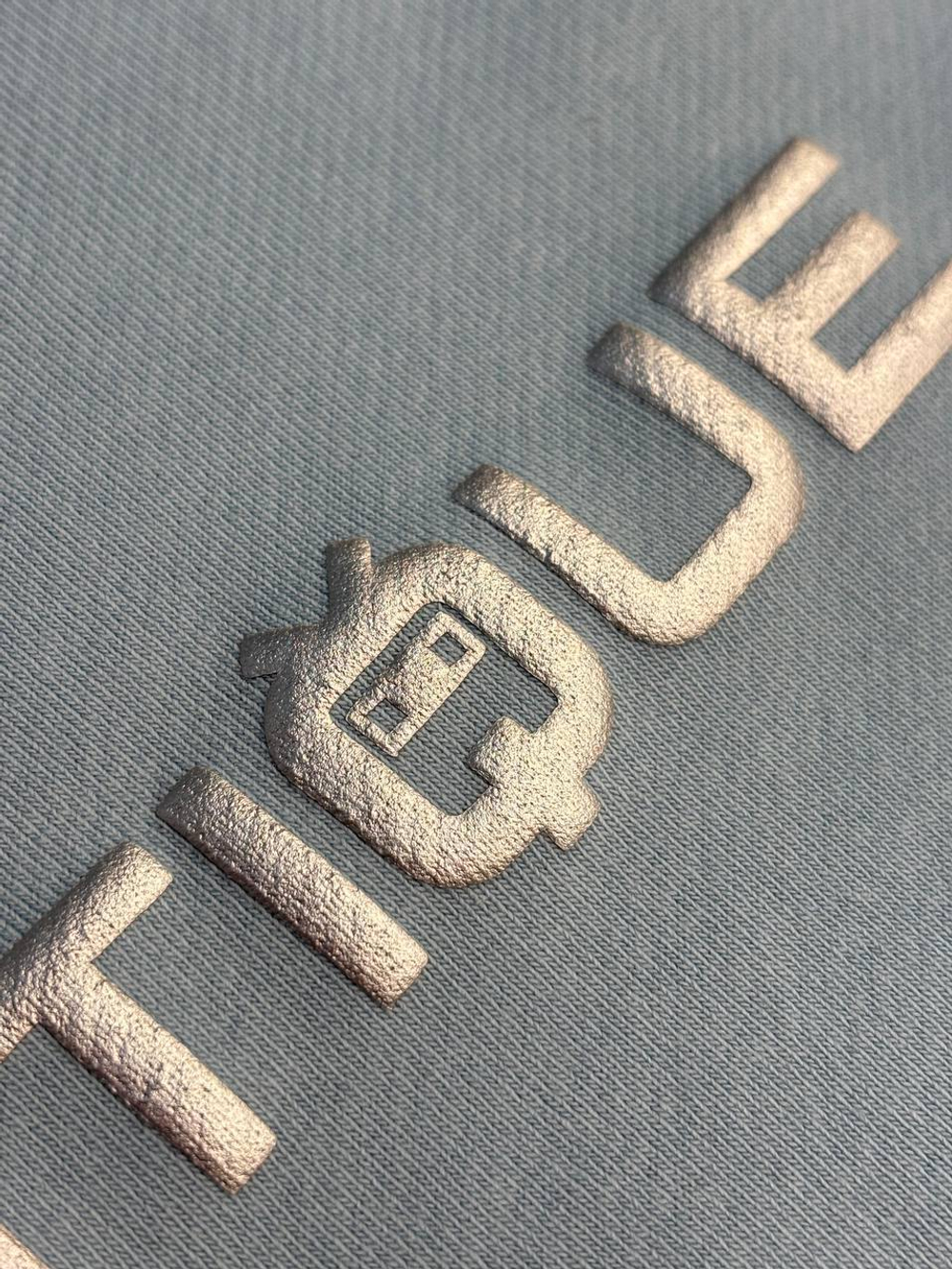 Термопленка Полиуретановая Объемная Ю.Корея (серебро)