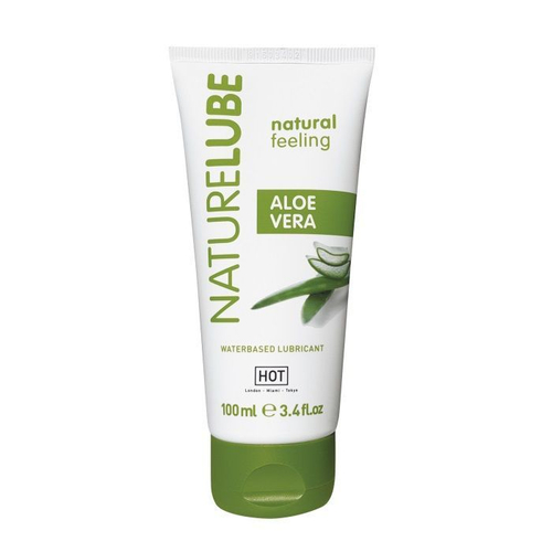 Лубрикант на водной основе HOT NatureLube с алоэ вера, 100 мл