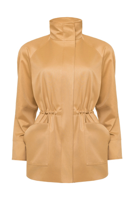 «Espresso foam» Парка с карманами на кулисе.