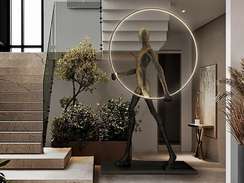 Большая фигура Caminante 1L черный