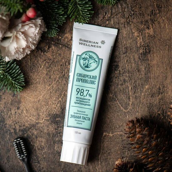 Зубная паста "Сибирский прополис - Натуральная защита"
