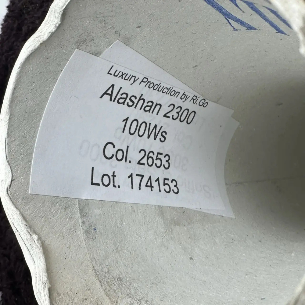 ALASHAN - Luxury Production by Ri.Go; 100% кашемир; 230м/100гр; Травка; col. 2653, цвет: коричнево-бордовый