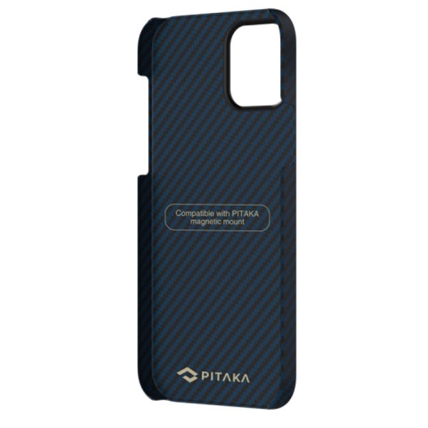 Чехол Pitaka MagEZ Case для Apple iPhone 12 Pro Max (Black/Blue Twill)