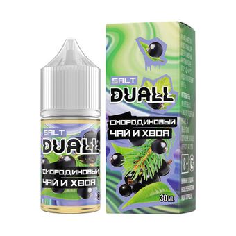 Жидкость DUALL Salt 2% HARD 30 ml - Смородиновый чай и Хвоя