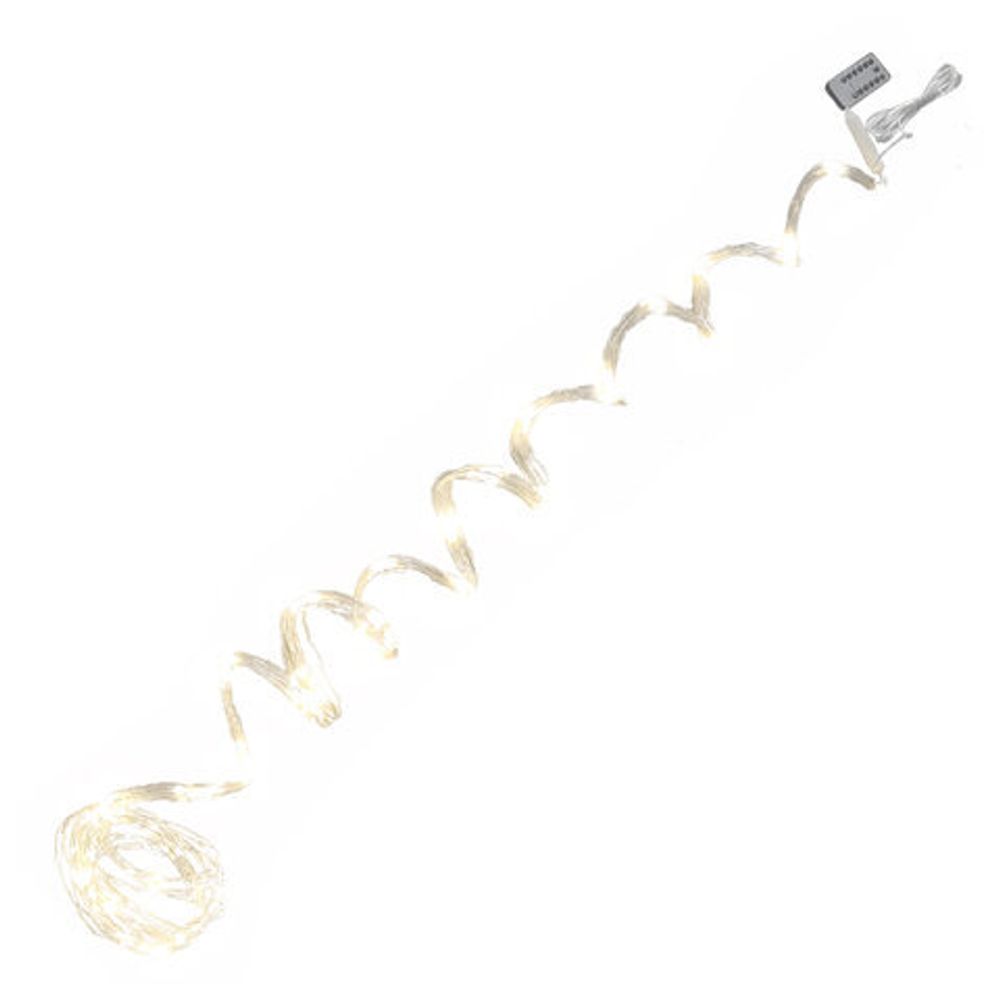 Электрогирлянда-конский хвост уличная, 3 м, 600 LED, тёплый белый, 220 V, контроллер, ЗОЛОТАЯ СКАЗКА, 592553