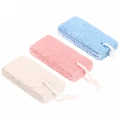 Пемза для ног «Pedicure», прямоугольник, цвет микс, 8,8*4*2,4см