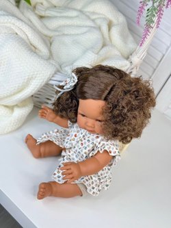 Кукла D Nenes виниловая 34см Lean (054047)