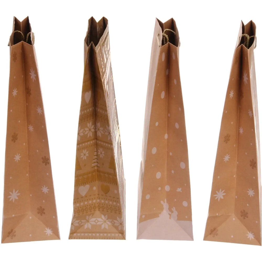 Пакет подарочный «Новогодний мир» 26*32*10 см, микс