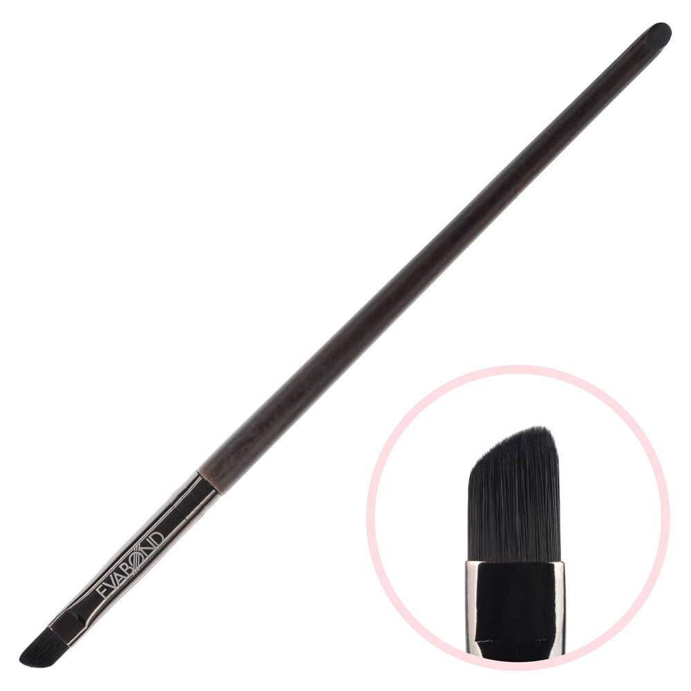 КИСТЬ МАКИЯЖНАЯ ДЛЯ БРОВЕЙ СКОШЕННАЯ