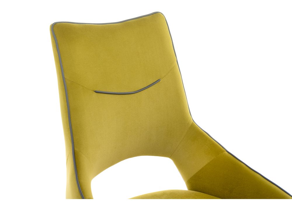 Стул на металлокаркасе Ordal khaki / black