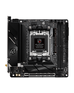 Материнская плата ASROCK B650I LIGHTNING WIFI, AM5, B650, 2*DDR5, HDMI, 2xSATA3 6.0, M.2 Socket, RAID, USB 3.2, USB 2.0, Type-C, mITX