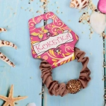 Резинка для волос 1шт «Кокетка - Aks Bambina Shambhala», микс два цвета, d-5см