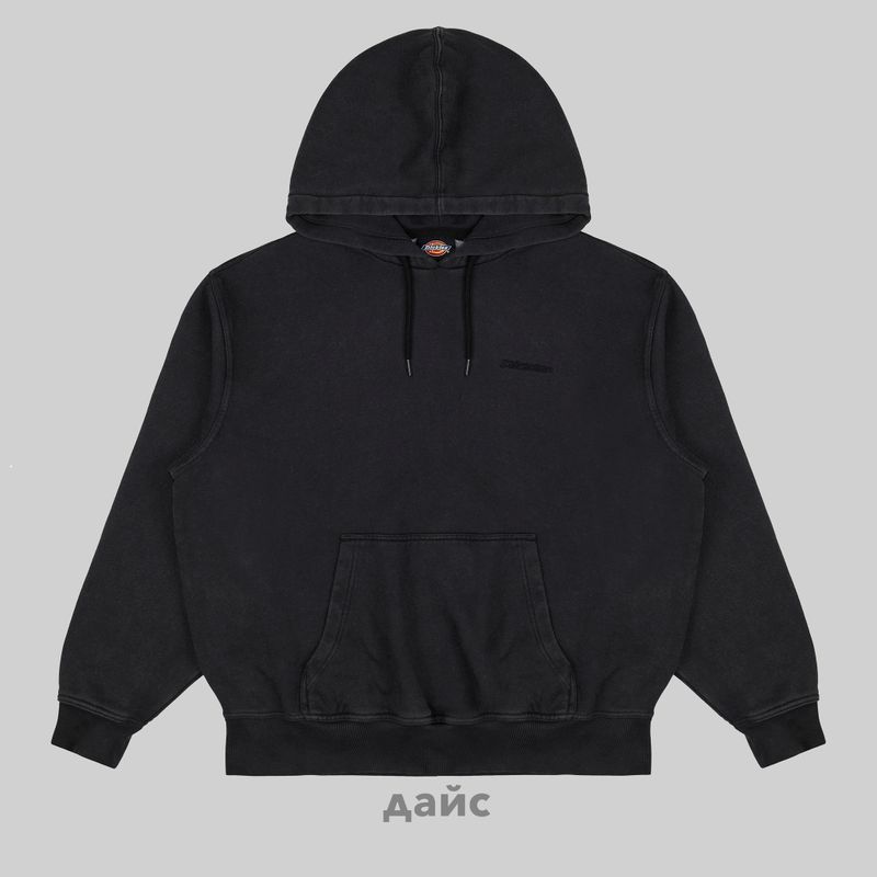 Толстовка мужская Dickies Plentywood Hoodie артикул:DK0A866DBLK1 - купить в магазине Дайс
