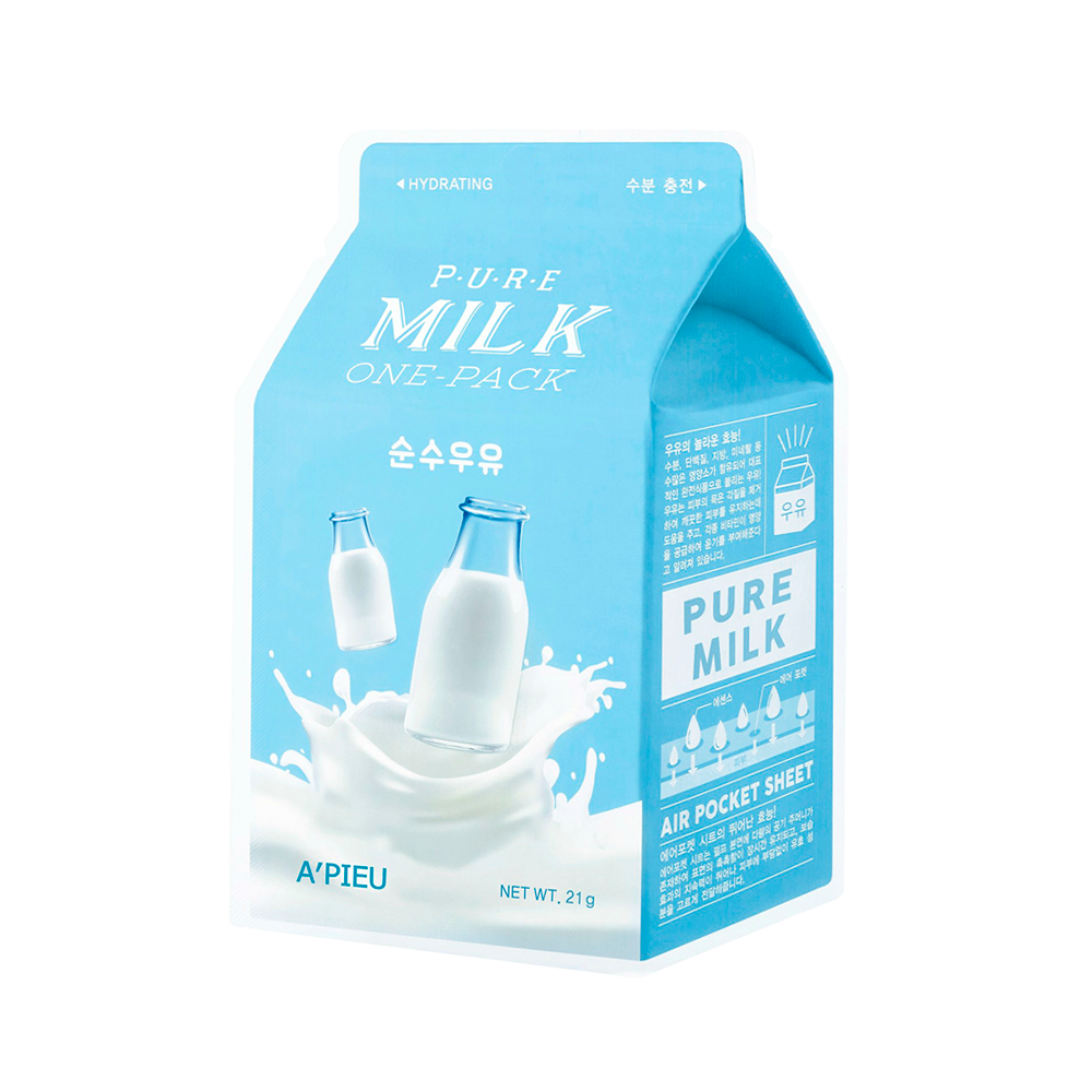 Молочная тканевая маска с экстрактом молокаA&#39;PIEU Milk One-Pack