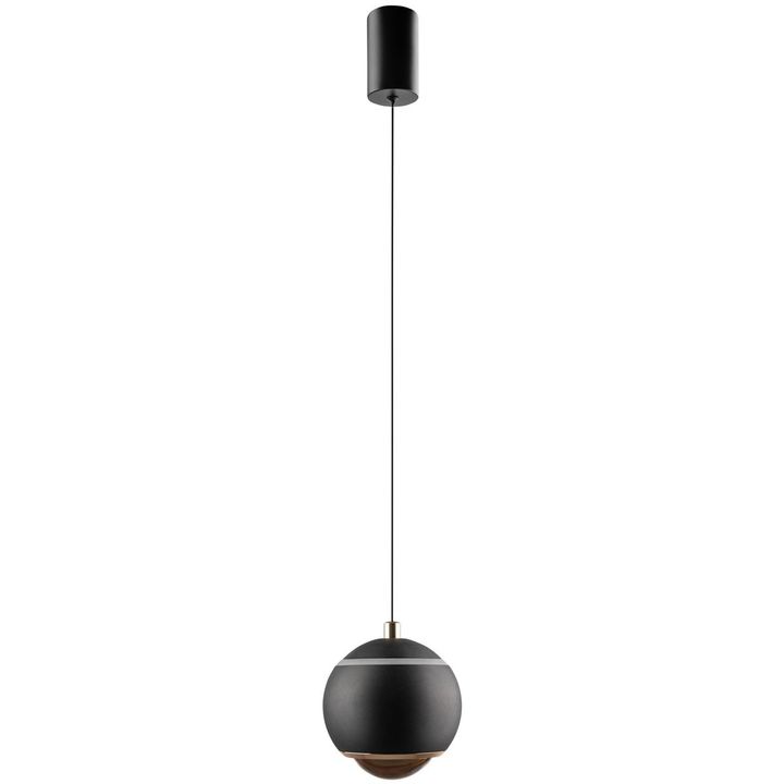 Подвесной светодиодный светильник Crystal Lux Caro SP Led Black