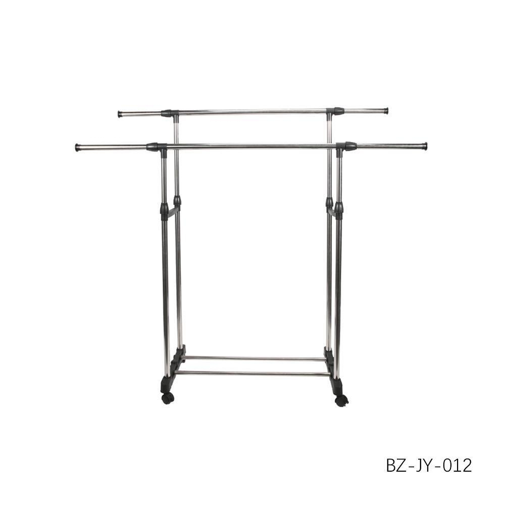 Вешалка напольная на колесах (75-150см)*42см*(92-155см), телескопическая, BZ-JY-012
