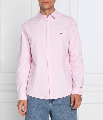 Рубашка Tommy Jeans - розовый(DM0DM15143)