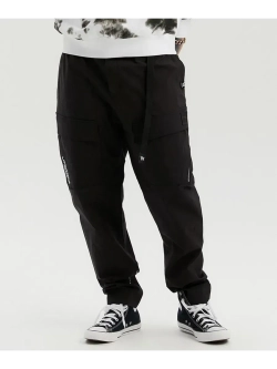 Брюки карго с с застежкой