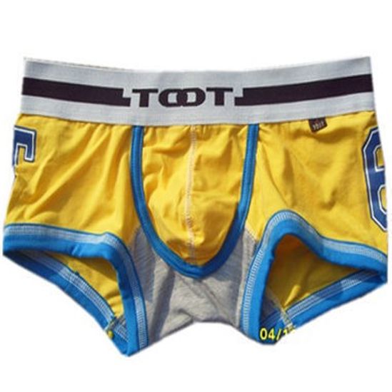 Мужские трусы хипсы TOOT Gran Prix Boxer Yellow TT00001