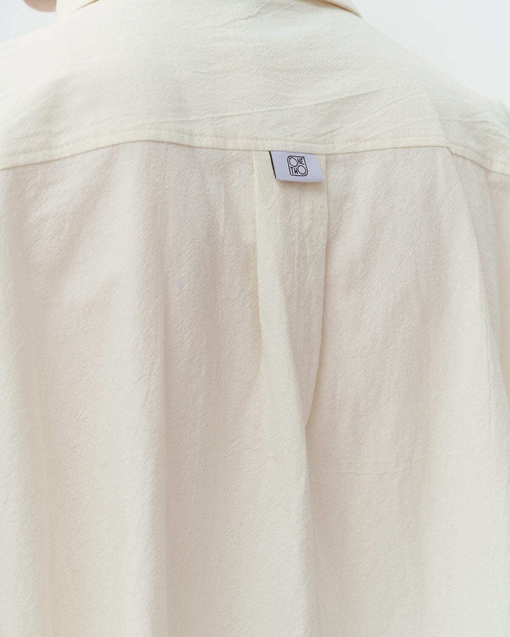 Рубашка One Two Coconut Milk базовая белая