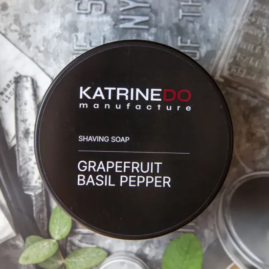 Мыло для бритья KatrineDo GRAPEFRUIT BASIL PEPPER