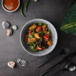 Салатник 800 мл d 17,3 см h6 см Stone Untouched Taiga P.L. Proff Cuisine [1]