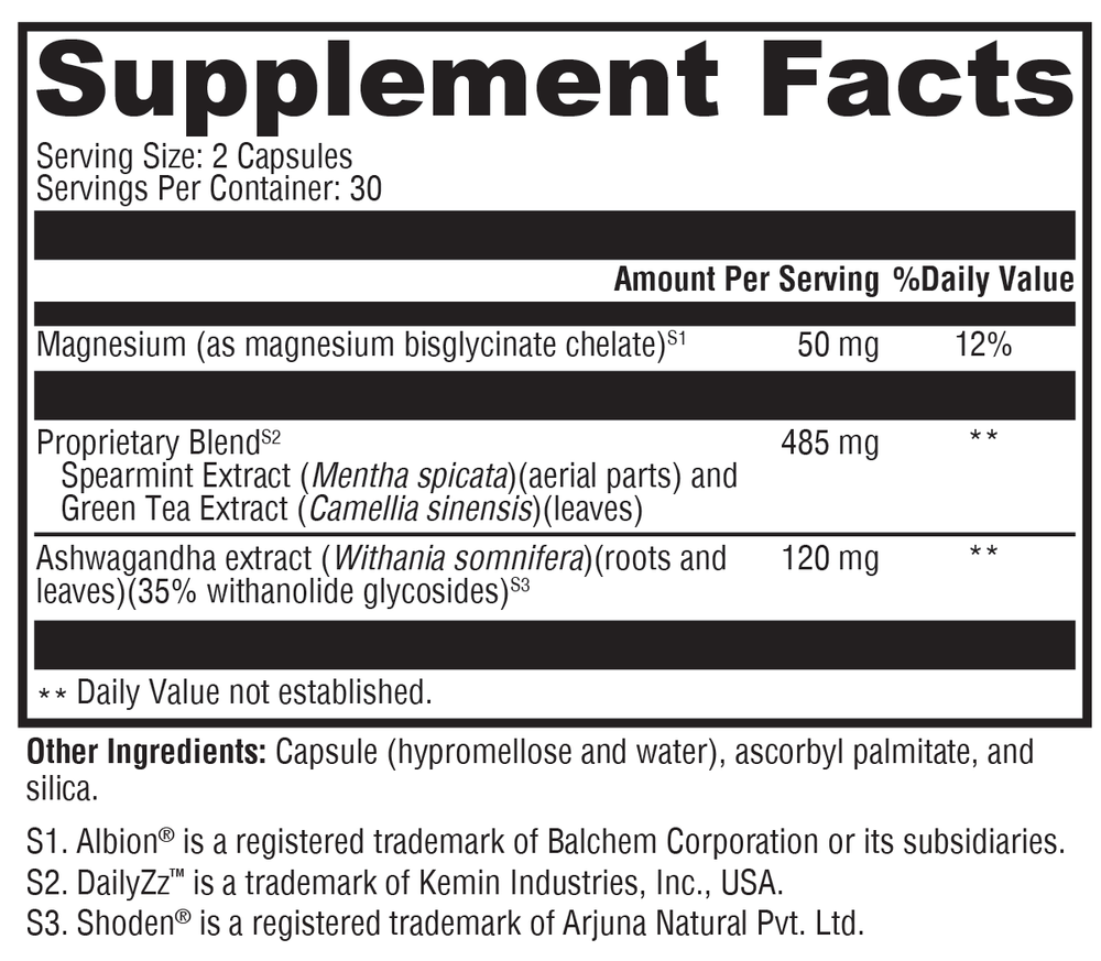 Sleep & Perform 60 Capsules