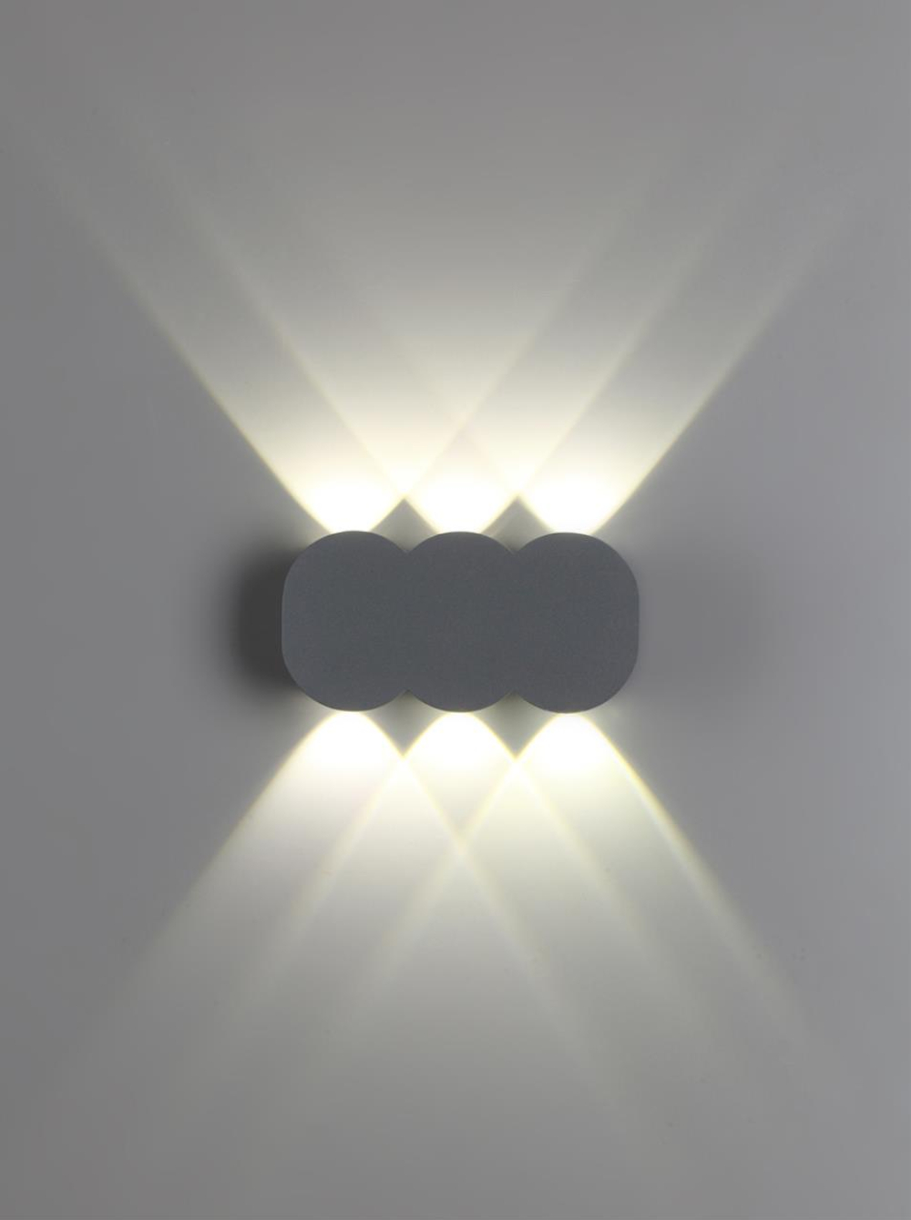 358560 STREET NT21 734 темно-серый Ландшафтный настенный светильник IP54 LED 4000K 6W 85-265V CALLE