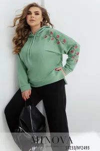 Костюм 2493-мята-черный Minova