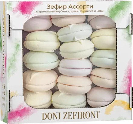 Зефир ароматизированный ассорти Doni Zefironi 560г