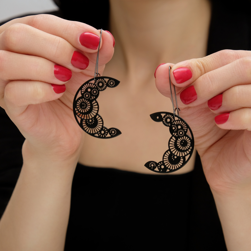 "Тополино" серьги из коллекции "Акцент" от Jenavi