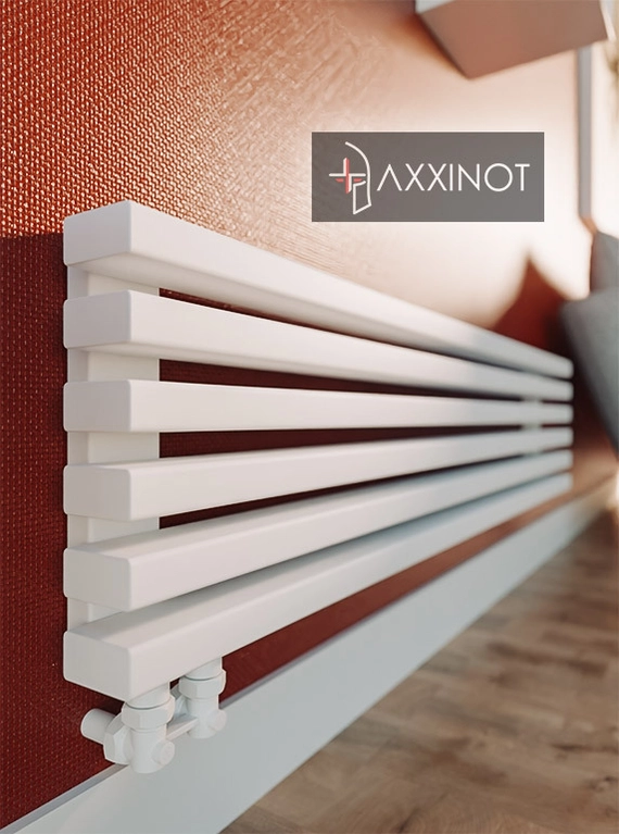 Axxinot Cardea Z 2500 - горизонтальный трубчатый радиатор шириной 2500 мм