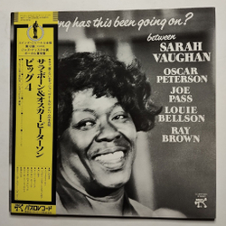 Винтажная виниловая пластинка LP Sarah Vaughan How Long Has This Been Going On (Japan 1978)