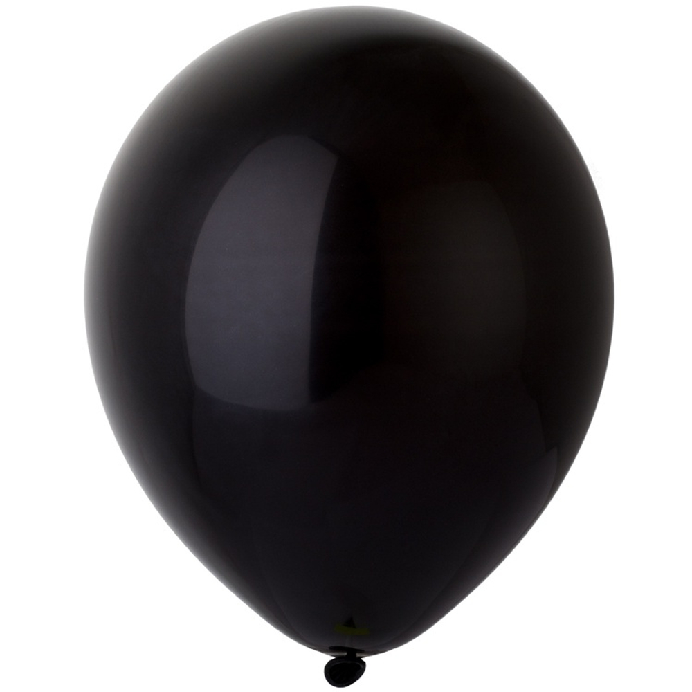 Шар латексный 30 см (Черный)