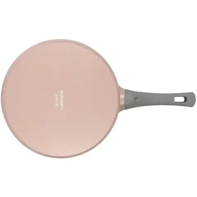 Сковорода 28*6,5см с ручкой и стекл. крышкой «Stella» (cappuccino) сск281а