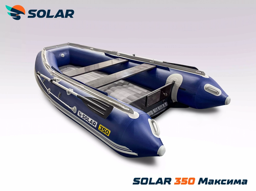 Лодка надувная моторная solar-350 к (максима)