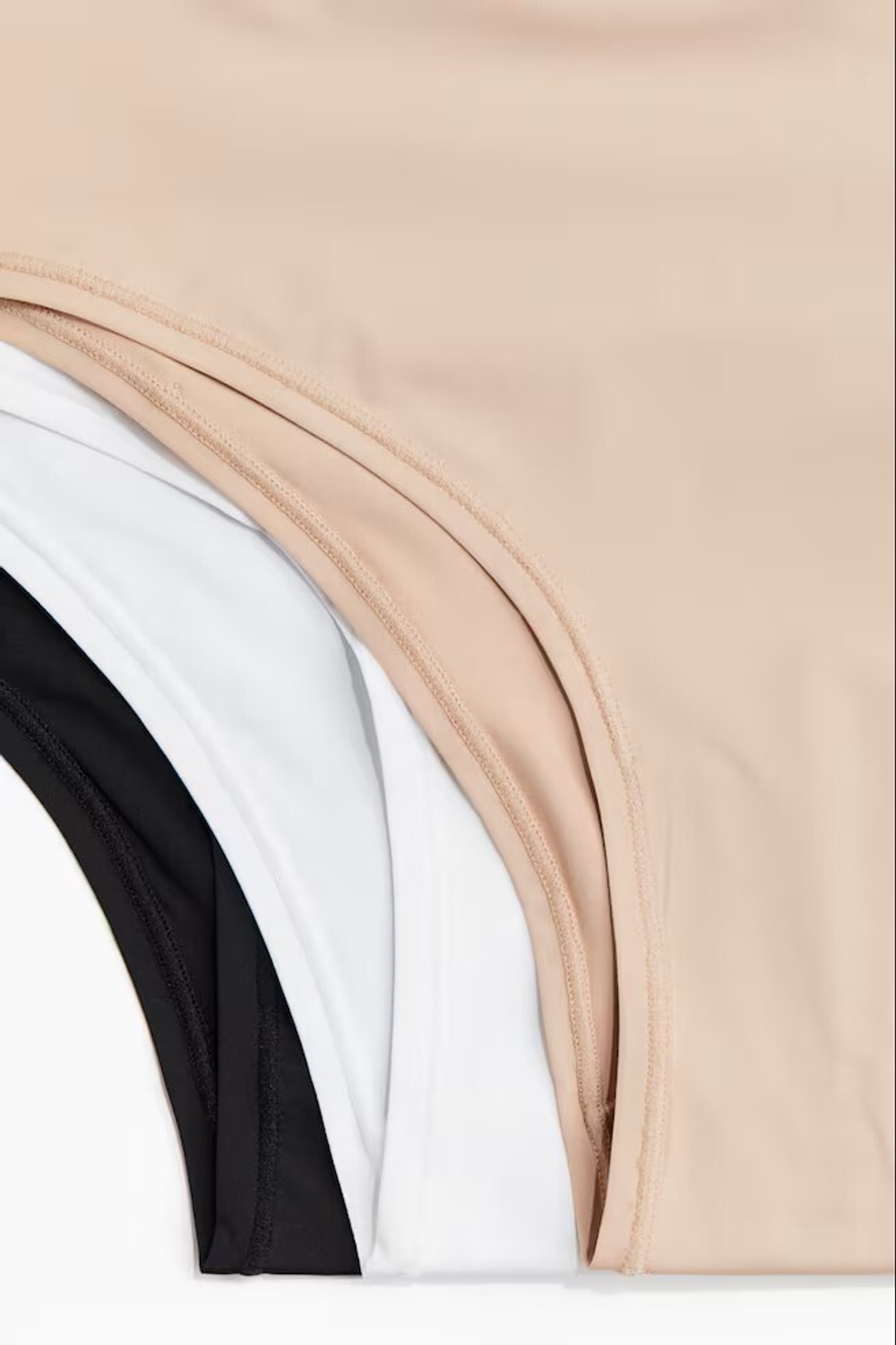 H&M Набор из 3 пар трусов, бежевый