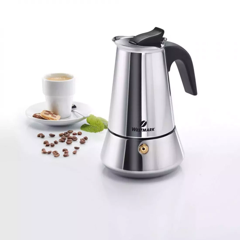 Кофеварка гейзерная 4 чашки 200мл Westmark Brasilia Plus Coffee&Tea