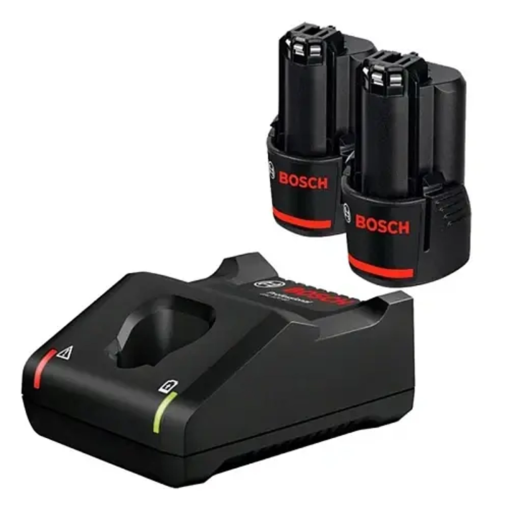 Батарея аккумуляторная Bosch GBA 12В 2Ач Li-Ion (З/У в компл.) (1600A019R8)