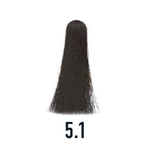 5.1 крем-краска ICE Permanent светло-каштановый пепельный - 100 мл.