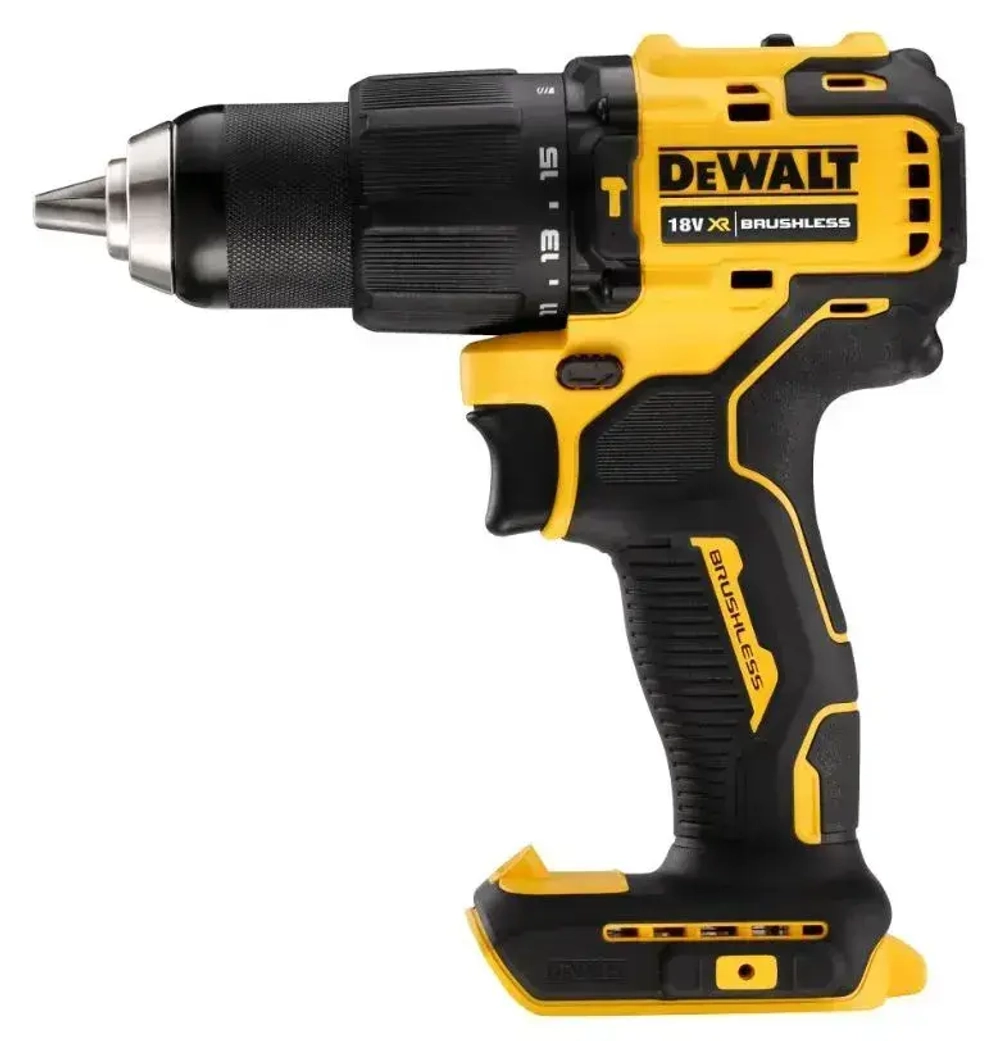 Ударная дрель-шуруповерт DEWALT DCD709D2T, 18 В, 1650 об/мин, 28050 уд/мин, с 2 АКБ 2 Ач и ЗУ, в кейсе